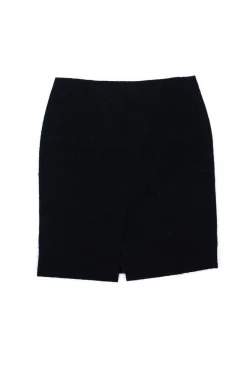 Theory - Black Woven Sparkle Pencil Skirt Sz 10