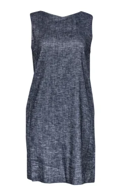 Theory - Chambray Sleeveless Shift Dress Sz 6