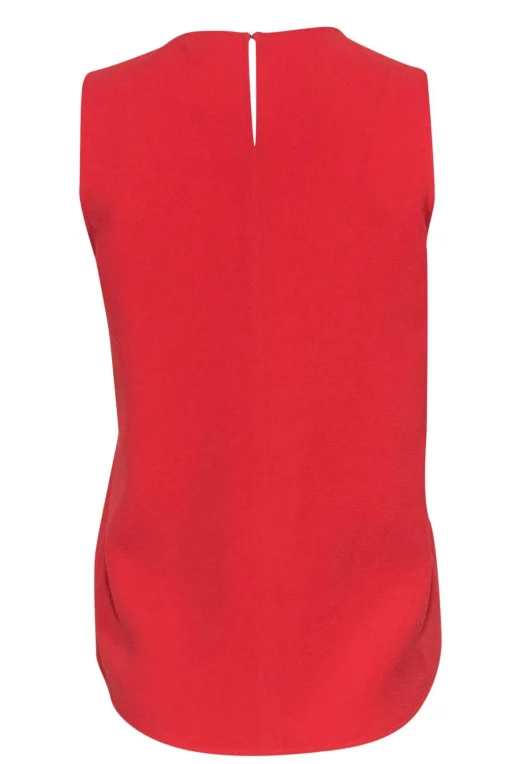 Theory - Coral Textured Relaxed Tank Sz S