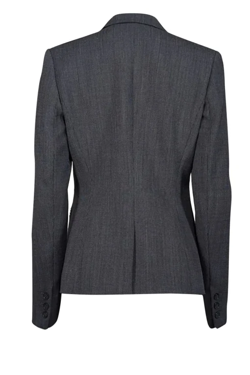 Theory - Dark Grey & Black Wool Blend Blazer Sz 6