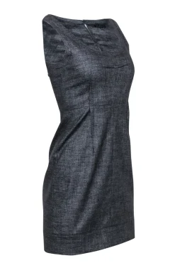 Theory - Dark Grey Sleeveless Work Dress Sz 2