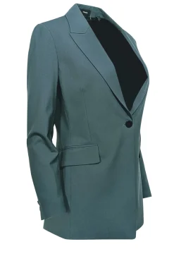 Theory - Green Single Button Blazer Sz 4