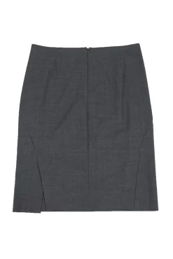 Theory - Grey Wool Skirt Sz 8