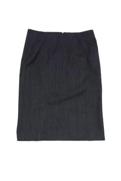 Theory - Grey Wool Suit Skirt Sz 0