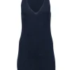 Theory- Navy Ribbed Knit Mini Dress Sz P
