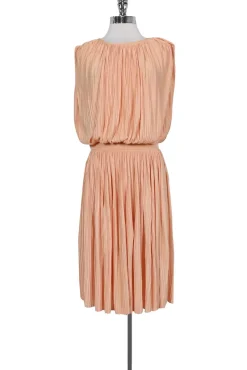 Tibi - Pink Pleated Dress Sz 4