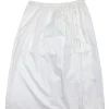 Tibi - White Midi Cotton Wrap Skort Sz 10