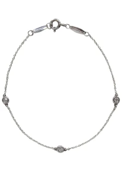 Tiffany & Co. - Elsa Peretti Diamonds by the Yard® Three Stone Bracelet