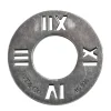 Tiffany & Co. - Sterling Silver Roman Numeral Engraved Circle Charm