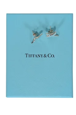 Tiffany & Co - Sterling Silver Paloma Picasso Graffiti X Earrings