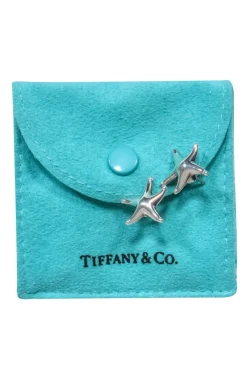 Tiffany & Co - Sterling Silver Starfish Stud Earrings