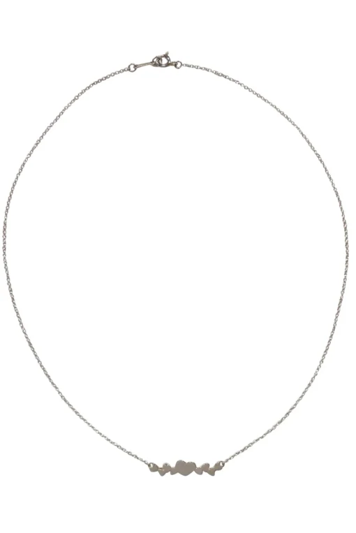 Tiffany & Co. - Sterling Silver Heart Cluster Necklace