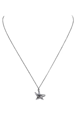Tiffany & Co. - Sterling Silver Starfish Pendant Necklace