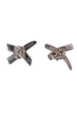Tiffany & Co - Sterling Silver Paloma Picasso Graffiti X Earrings