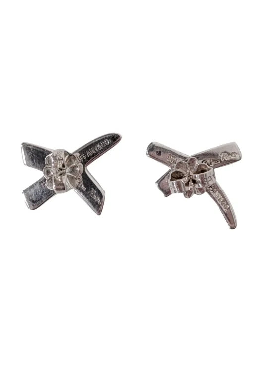 Tiffany & Co - Sterling Silver Paloma Picasso Graffiti X Earrings