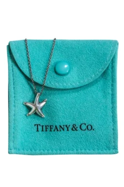 Tiffany & Co. - Sterling Silver Starfish Pendant Necklace