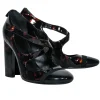 Tory Burch - Black & Brown Tortoise Shell Patent Leather Mary Jane Pumps Sz 7.5