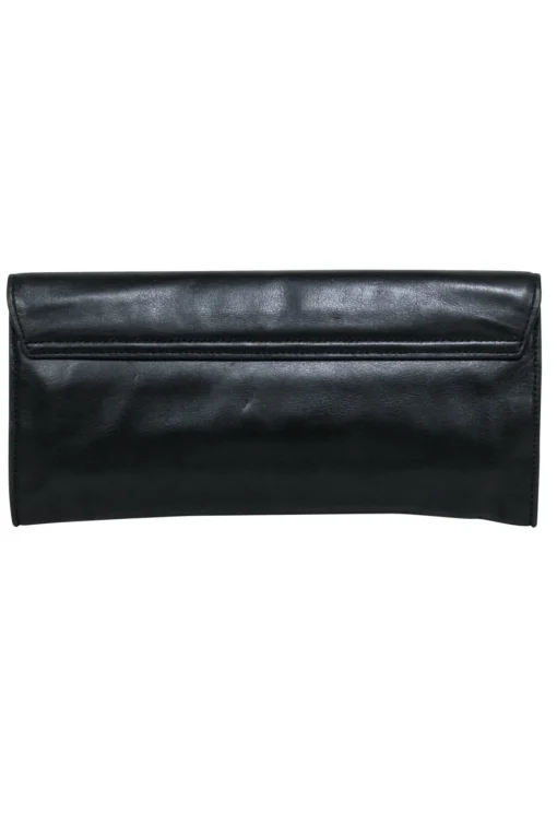 Tory Burch - Black Leather Long Clutch