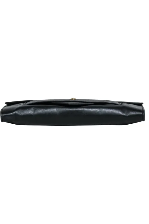 Tory Burch - Black Leather Long Clutch