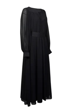 Tory Burch - Black Long Sleeve Tunic Dress Sz M