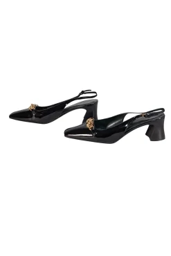 Tory Burch - Black Patent Leather 