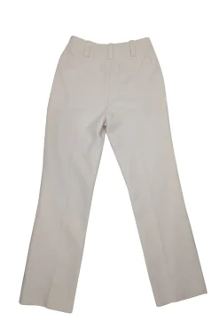Tory Burch - Cream Pleat Front Trousers Sz 4