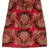 Tory Burch - Pink & Brown Brocade Print Skirt Sz 4