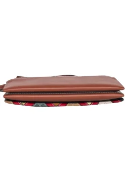 Tory Burch - Tan w/ Multicolor Patchwork 