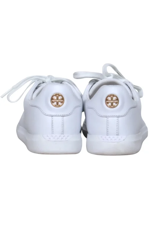 Tory Burch - White Leather "Howell Court" Sneaker Sz 7.5