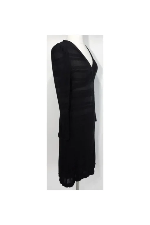 Tracy Reese - Black Keyhole Back Dress Sz 2