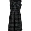 Trina Turk - Black & Grey Tweed Dress Sz 8
