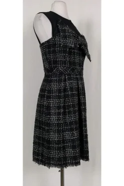 Trina Turk - Black & Grey Tweed Dress Sz 8