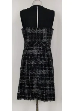 Trina Turk - Black & Grey Tweed Dress Sz 8
