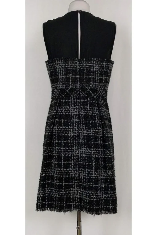 Trina Turk - Black & Grey Tweed Dress Sz 8