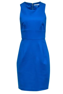 Trina Turk -- Caribbean Blue Sleeveless Dress Sz 10