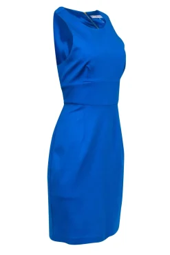 Trina Turk -- Caribbean Blue Sleeveless Dress Sz 10