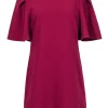 Trina Turk - Magenta Short Sleeve Mini Dress Sz 10
