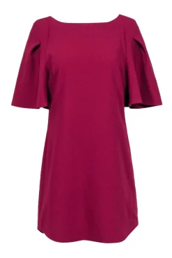 Trina Turk - Magenta Short Sleeve Mini Dress Sz 10