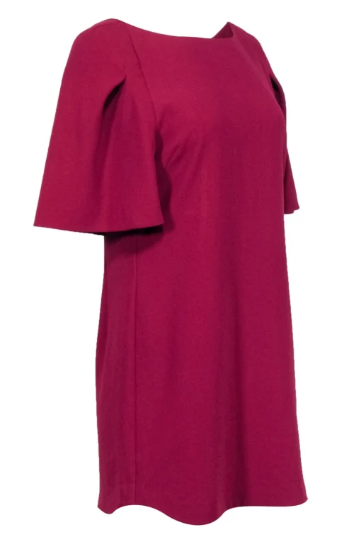 Trina Turk - Magenta Short Sleeve Mini Dress Sz 10
