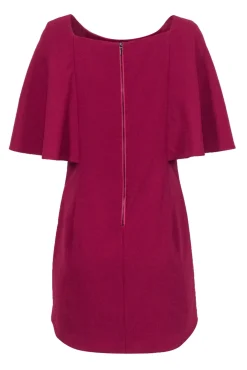 Trina Turk - Magenta Short Sleeve Mini Dress Sz 10