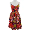 Trina Turk - Multicolor Floral Cotton Skater Dress Sz 2