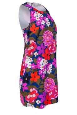 Trina Turk - Multicolored Floral Sheath Dress Sz 6