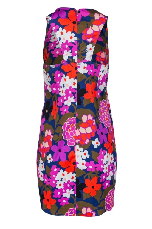 Trina Turk - Multicolored Floral Sheath Dress Sz 6
