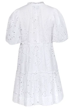Tuckernuck - White Cotton Eyelet Lace Babydoll Dress Sz S