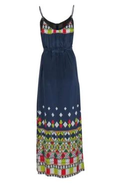 Twelfth Street by Cynthia Vincent - Navy Sleeveless Maxi Dress Sz S