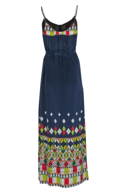 Twelfth Street by Cynthia Vincent - Navy Sleeveless Maxi Dress Sz S