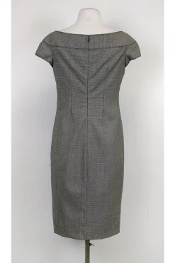 Valentino - Houndstooth Cap Sleeve Dress Sz 4