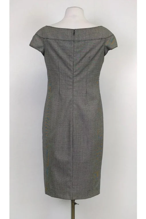 Valentino - Houndstooth Cap Sleeve Dress Sz 4
