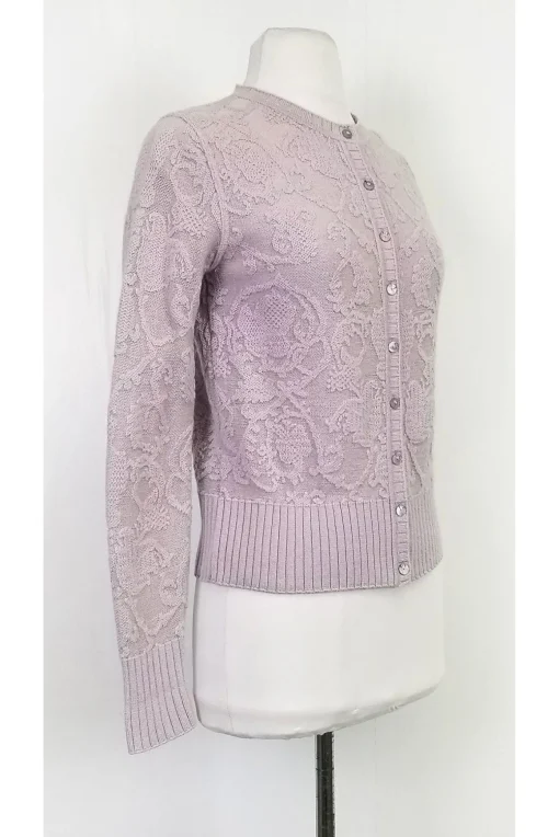 Valentino - Periwinkle Button-Up Cardigan Sz 4
