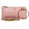 Valentino by Mario Valentino - Blush Pink Leather Slim Crossbody Bag